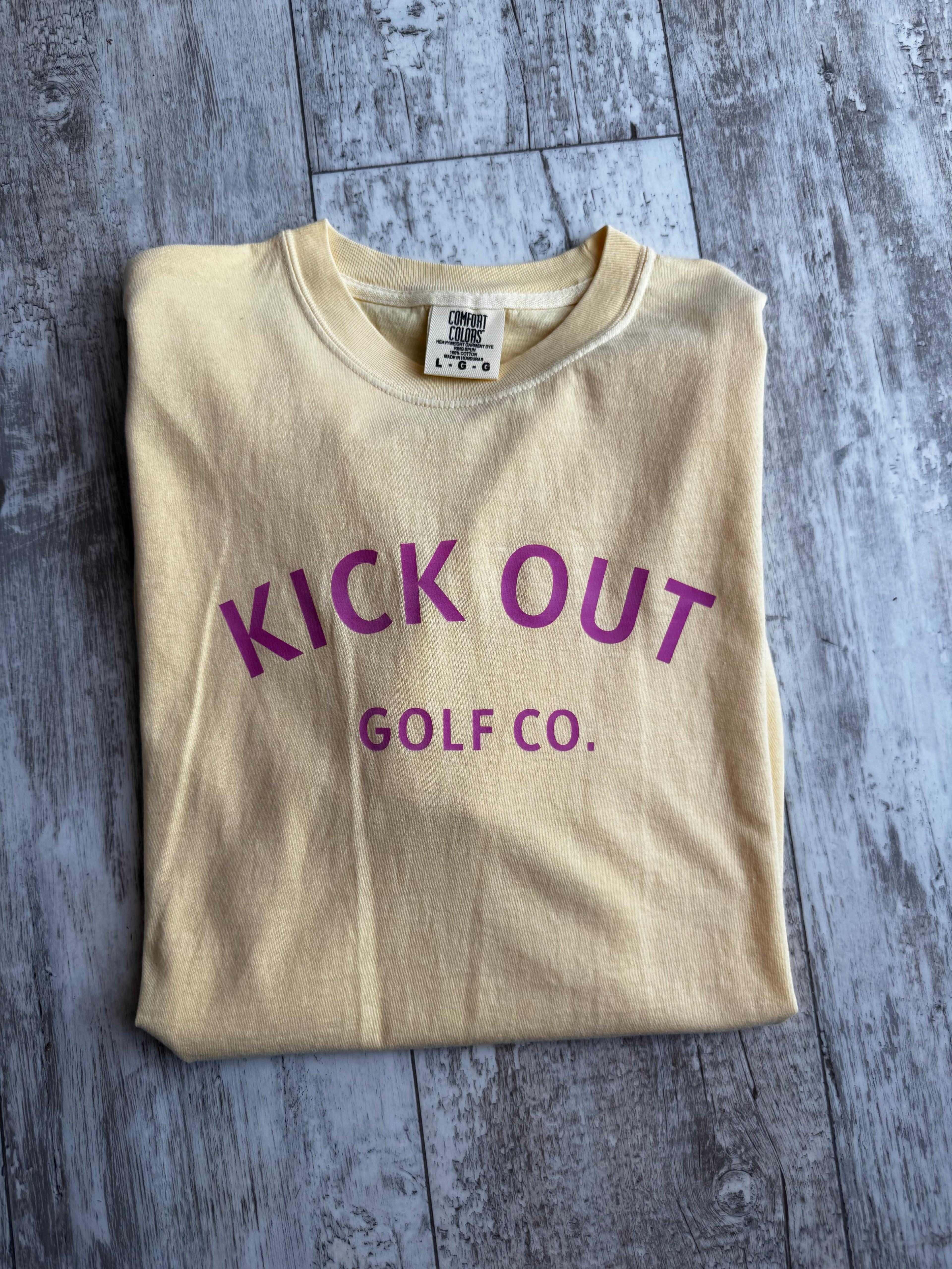 Yellow & Pink Tee (Comfort Color)