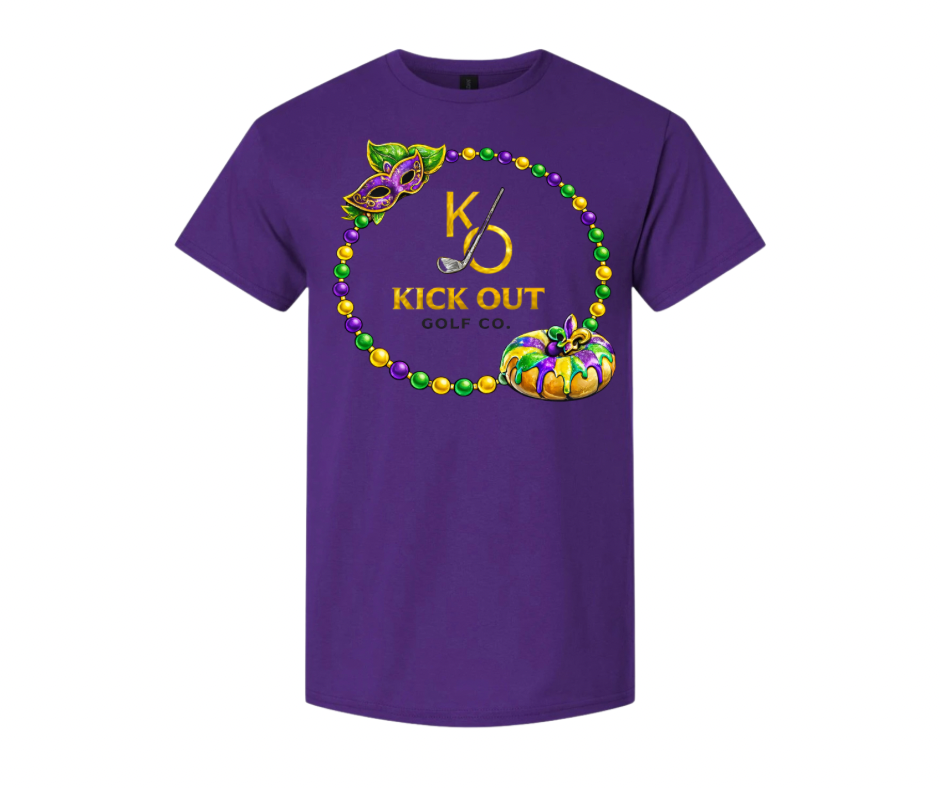Kick Out Mardi Gras Edition Tee