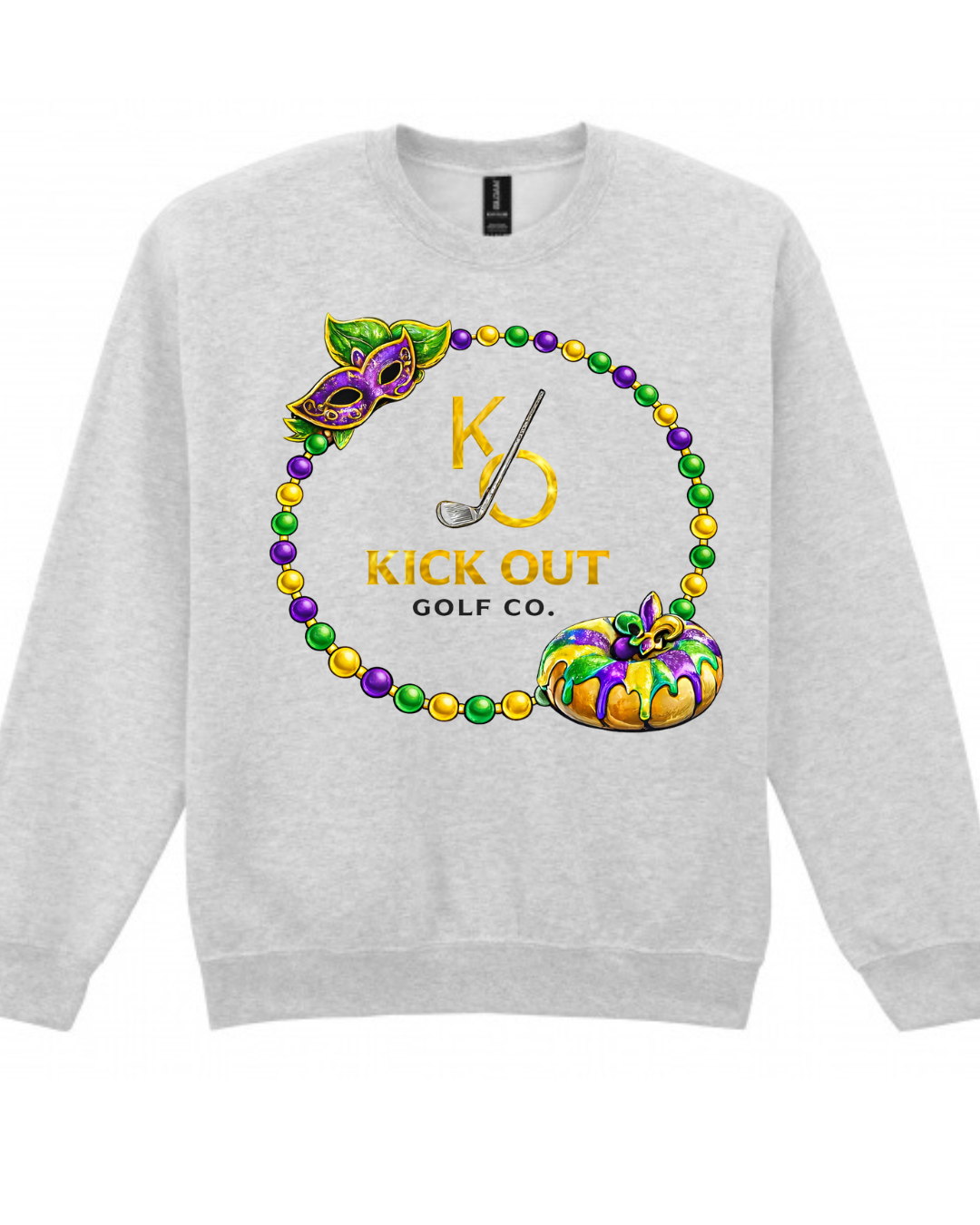 Kick Out Mardi Gras Edition Sweatshirt